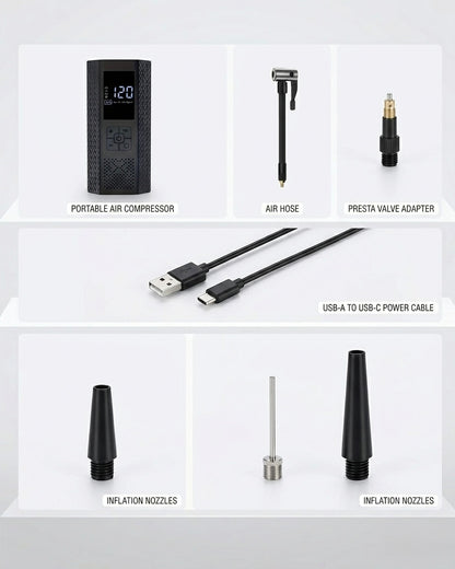 ApexFlow Pro: Multi Purpose Portable Air Compressor