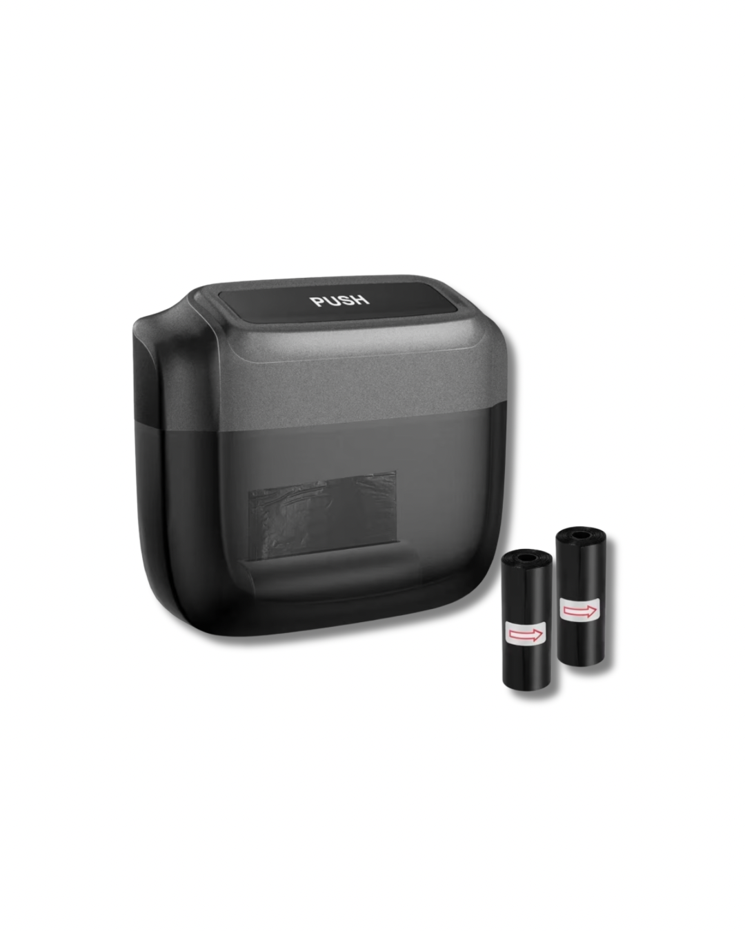 AutoBin Pro: Compact Push-to-Open Vehicle Trash Container